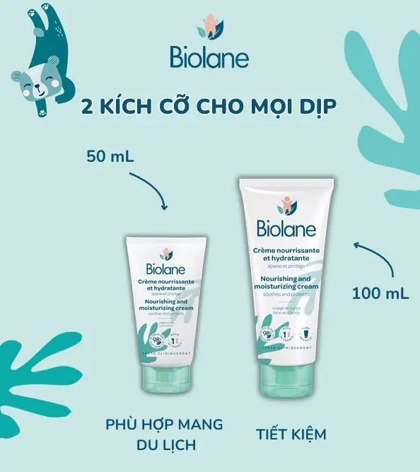 Creme hydratante 2 formats